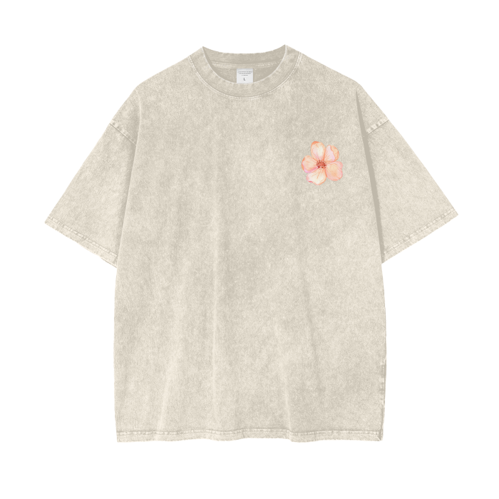 peach,peachandquill,garden,peach&quill,unisex,tshirt,oversize t shirt
